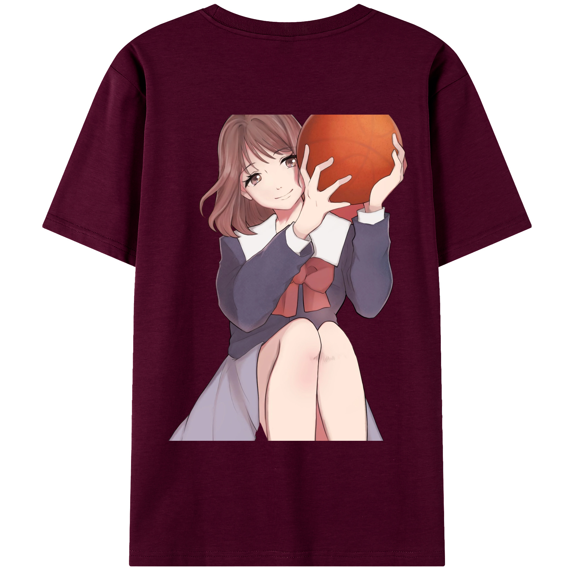 SLAM DUNK／スラムダンク レディース半袖Tシャツ(バックプリント)